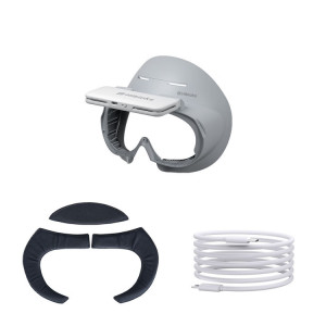 Pour les lunettes PICO 4 Hibloks VR, coussin de protection du visage avec ventilateur, spécification : 1 pièce de soie glacée SH98031528-20
